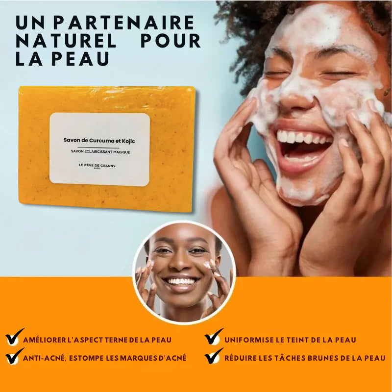 Savon Nettoyant au Kojic - Stock Limité