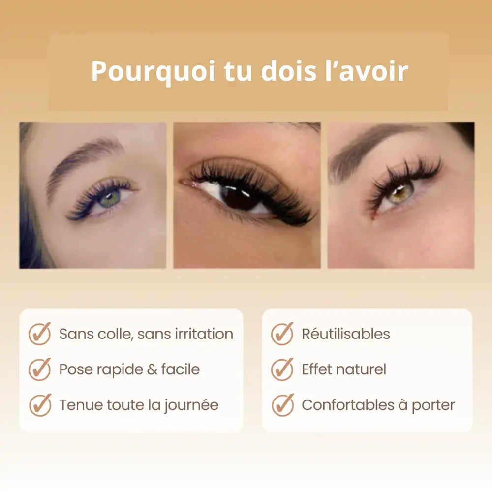 Cils magnétiques
