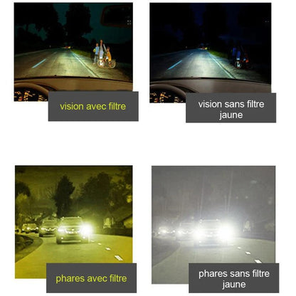 Lunettes HD Visions Nocturne / protection contre rayons du soleil