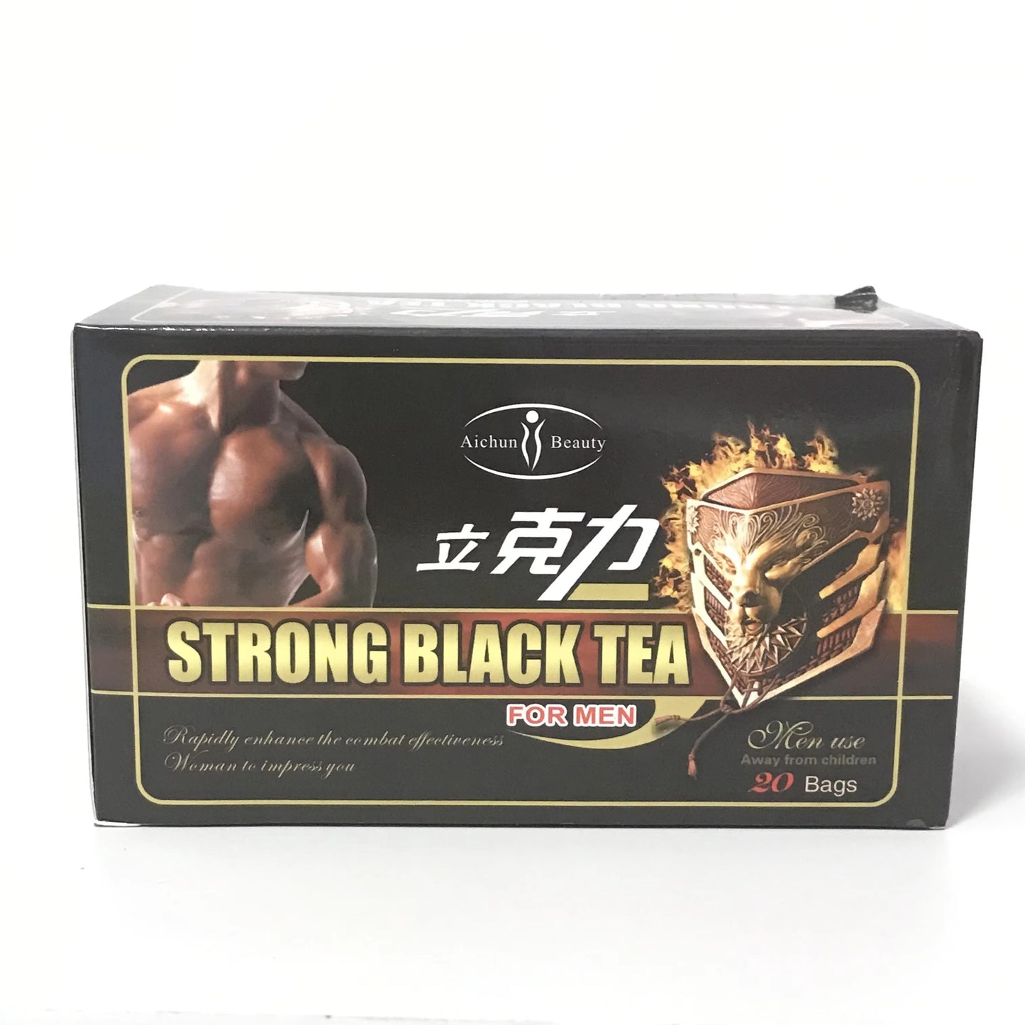 STRONG BLACK TEA™ – Le Thé Naturel pour Booster ta Virilité et ton Endurance au Lit