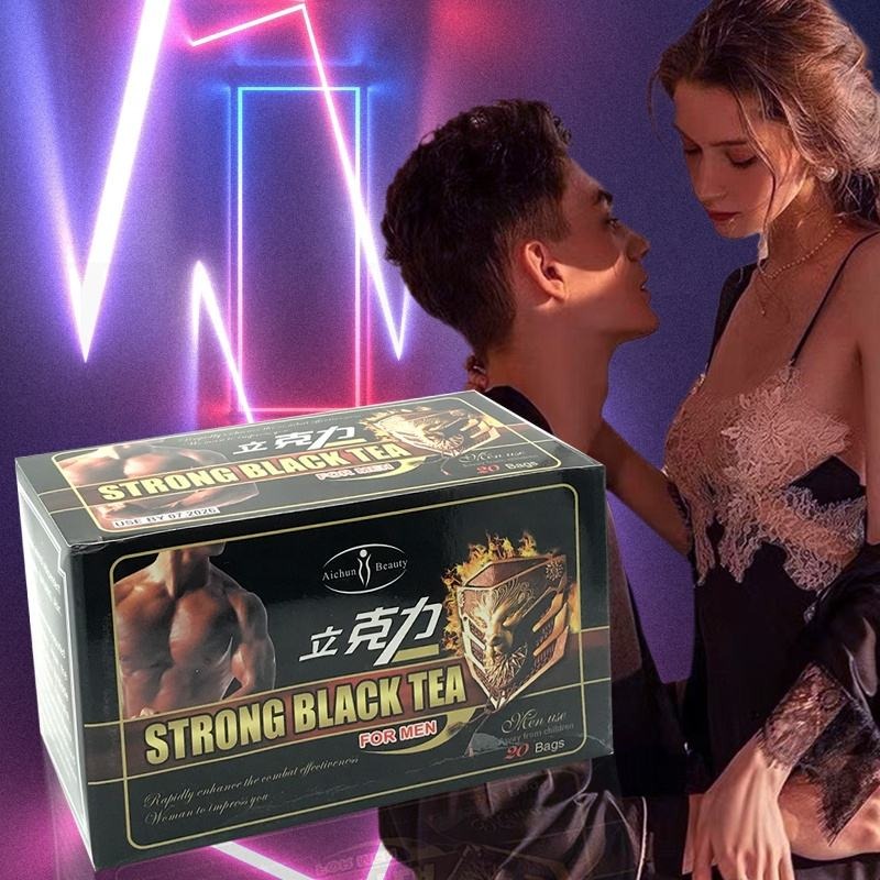 STRONG BLACK TEA™ – Le Thé Naturel pour Booster ta Virilité et ton Endurance au Lit