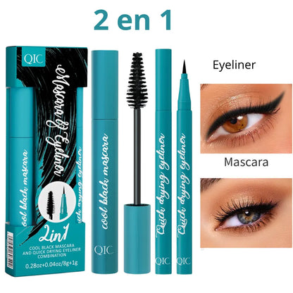 Kit 3 en 1 Lash Extension TUBING™ Mascara + Eyeliner + CRAYON À SOURCILS MICROBLADING ÉTANCHE 3D