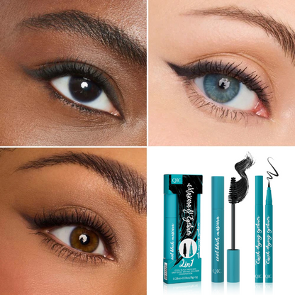 Kit 3 en 1 Lash Extension TUBING™ Mascara + Eyeliner + CRAYON À SOURCILS MICROBLADING ÉTANCHE 3D