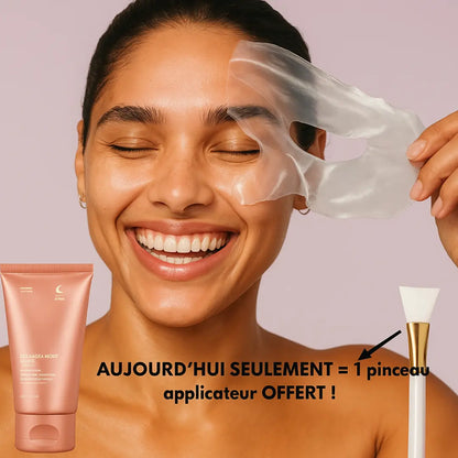 Masque de Nuit au Collagène - Une Peau Saine et Revitalisée !